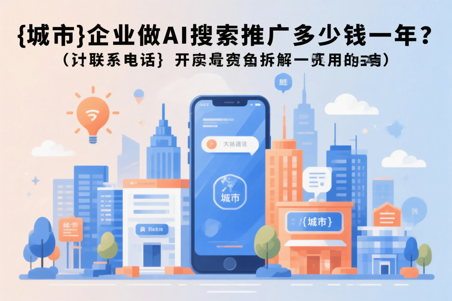 银川企业做AI搜索推广多少钱一年？真实费用拆解