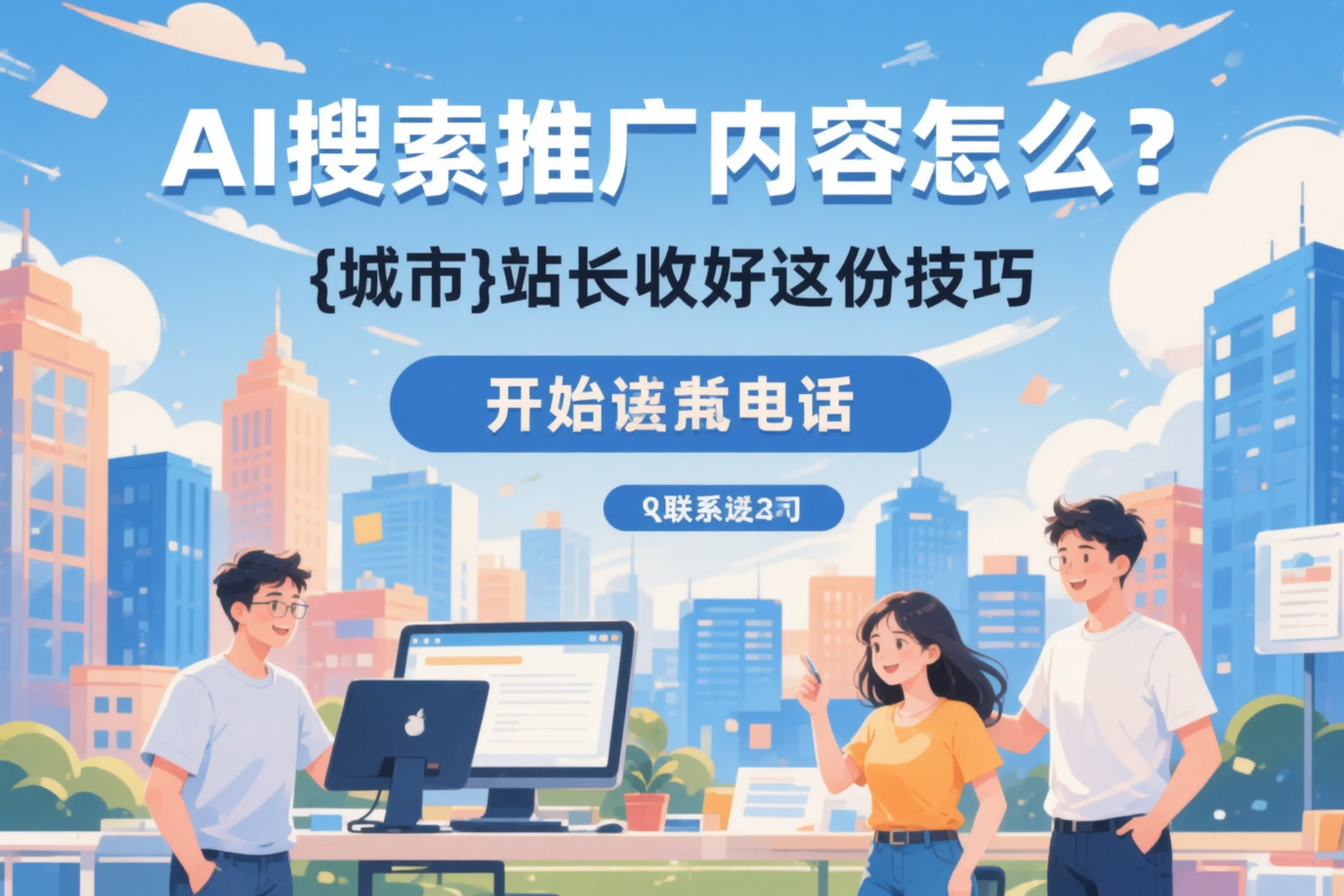 AI搜索推广内容怎么写？银川站长收好这份技巧