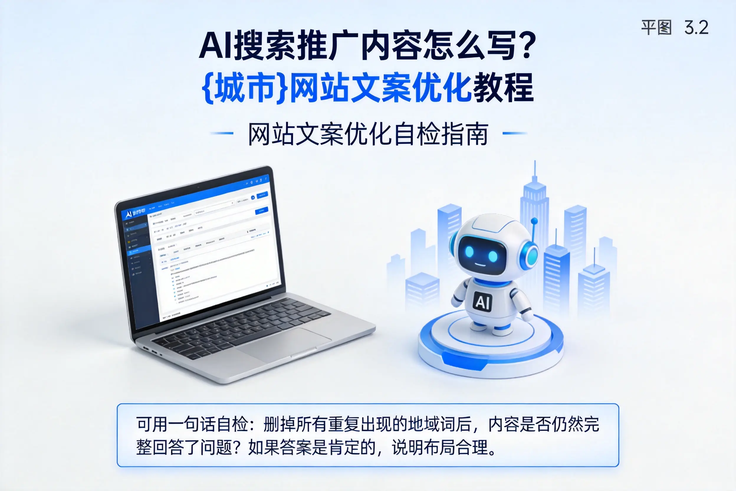 AI搜索推广内容怎么写？银川网站文案优化教程