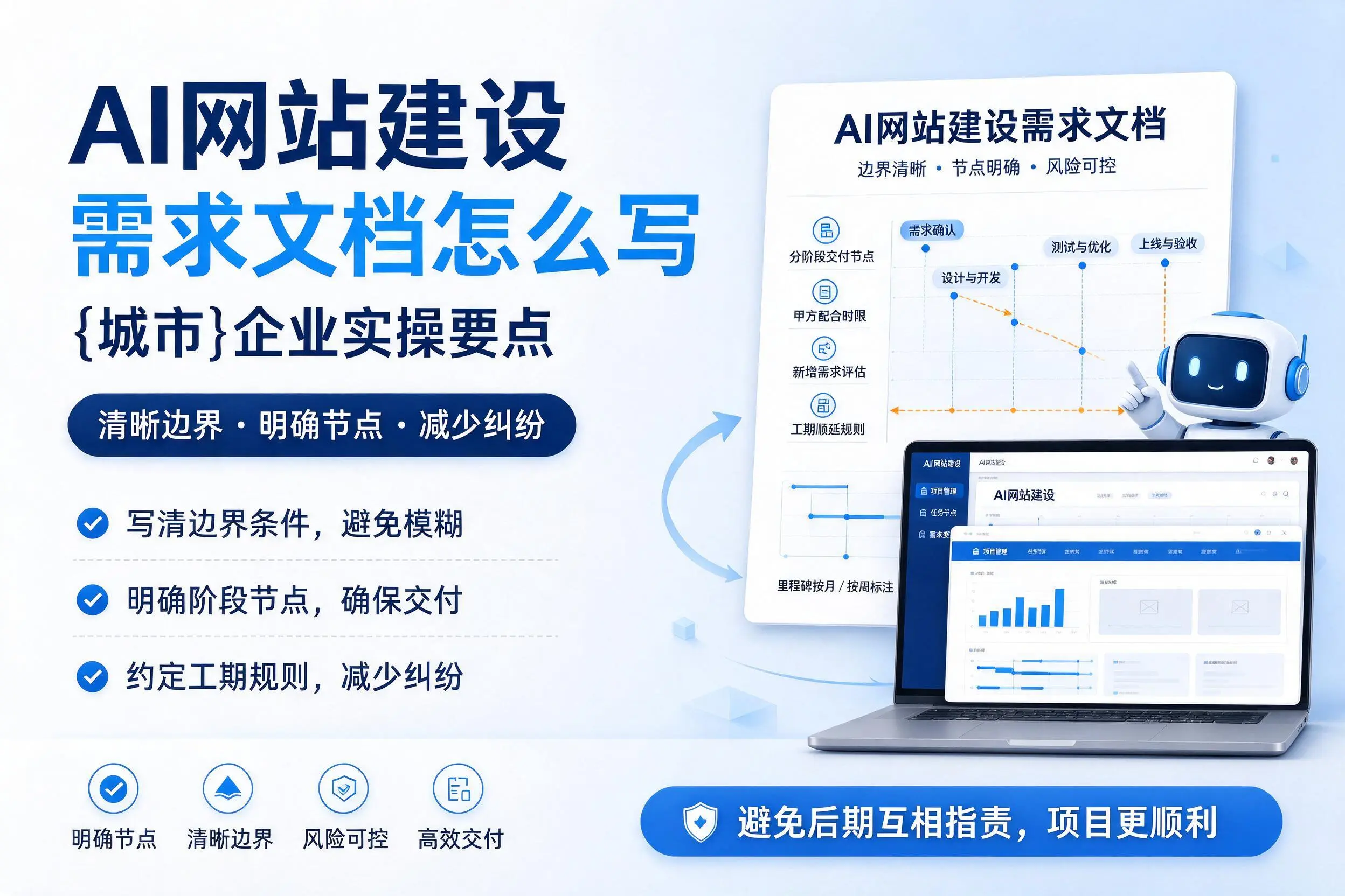 AI网站建设需求文档怎么写,银川企业实操要点